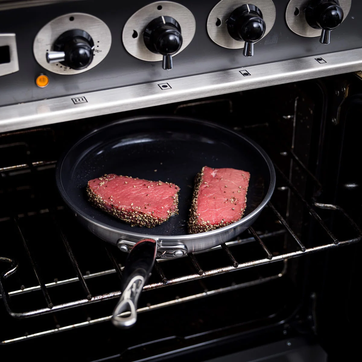 Premiere<br> Frying Pan, Stainless Steel - 24cm - Image 4
