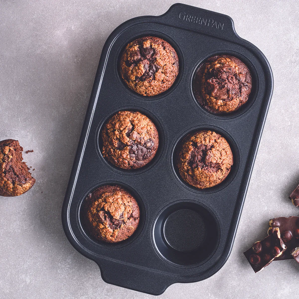 Bistro<br>6-CUP MUFFIN PAN - 32 X 20CM - Image 2