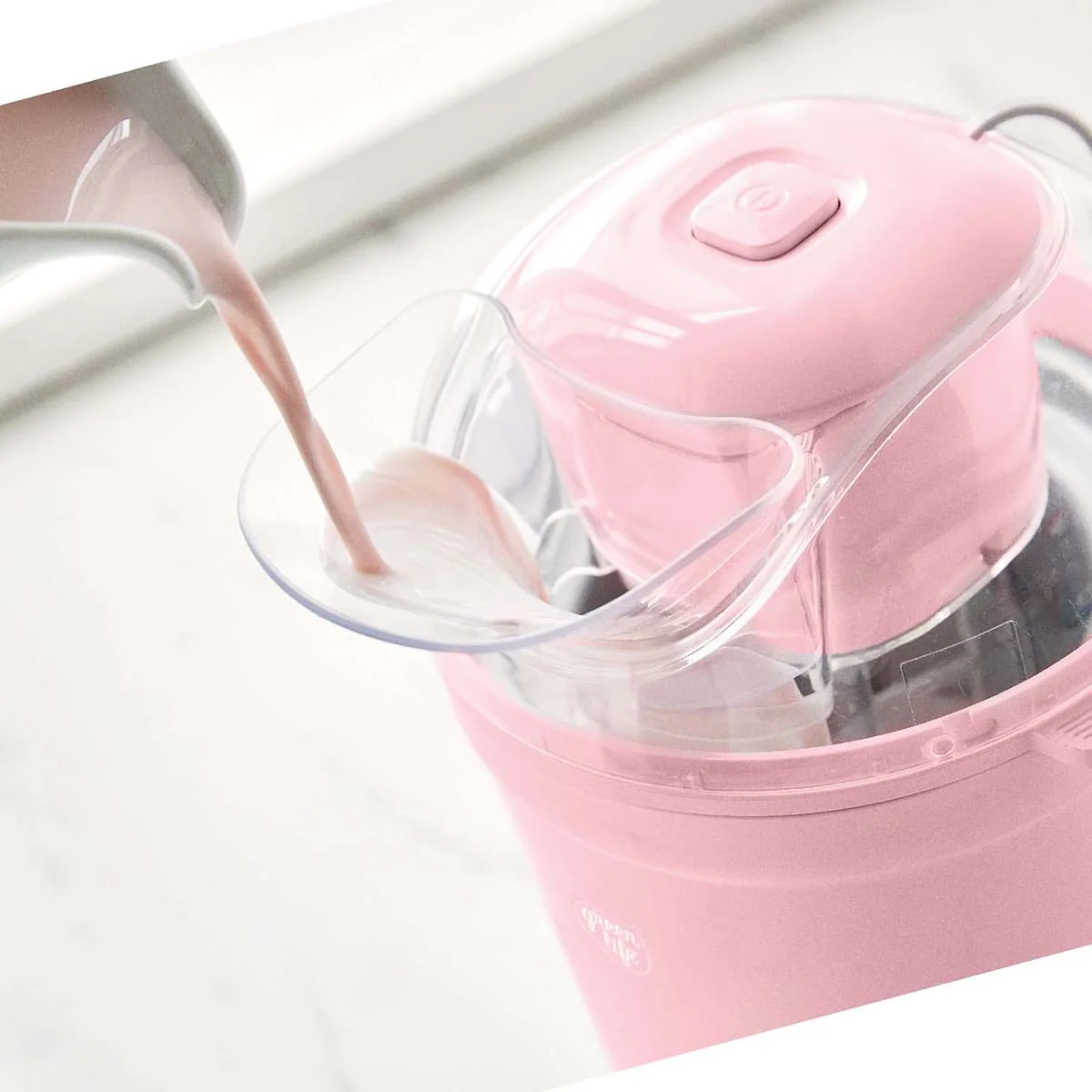 GreenLife <br>Ice-cream Maker, Pink - Image 2