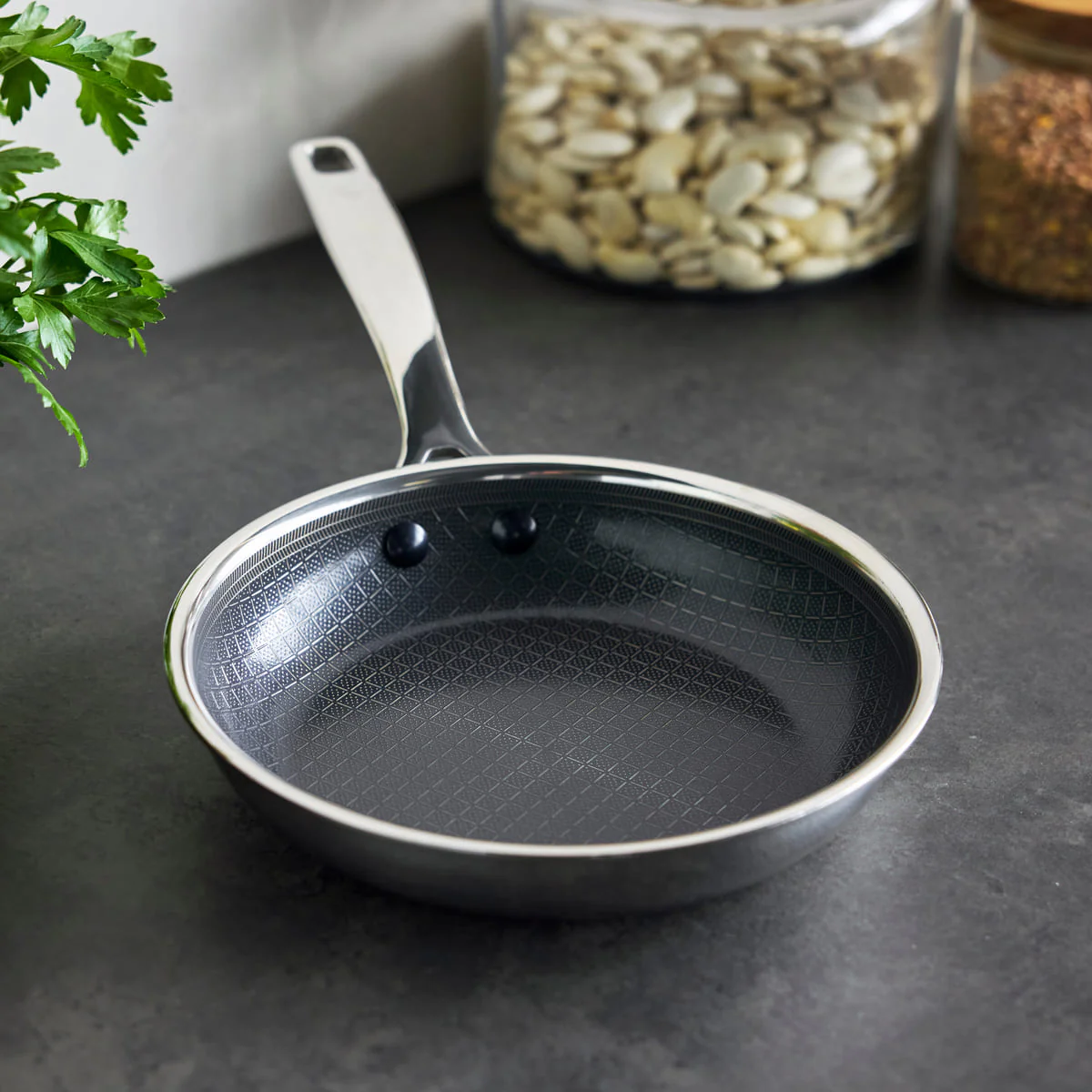 Blue Diamond<br> Diamond Bond Frying Pan 20cm, Stainless Steel - Image 5