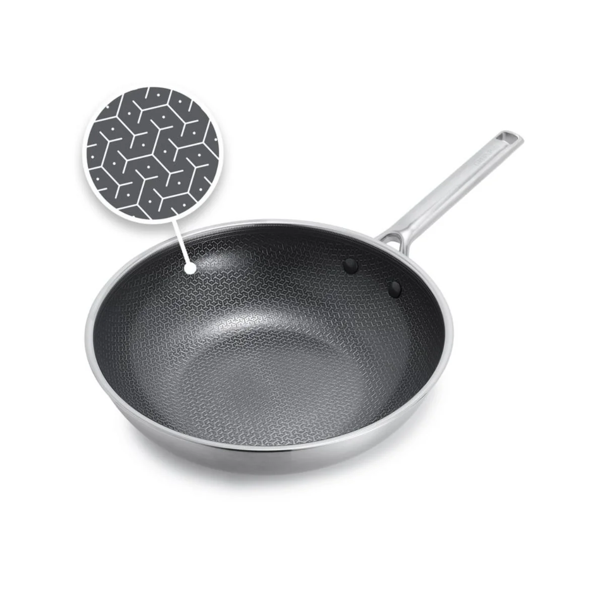 Apex<br> Thermobond Hybrid Ceramic Non-stick Wok - 28cm