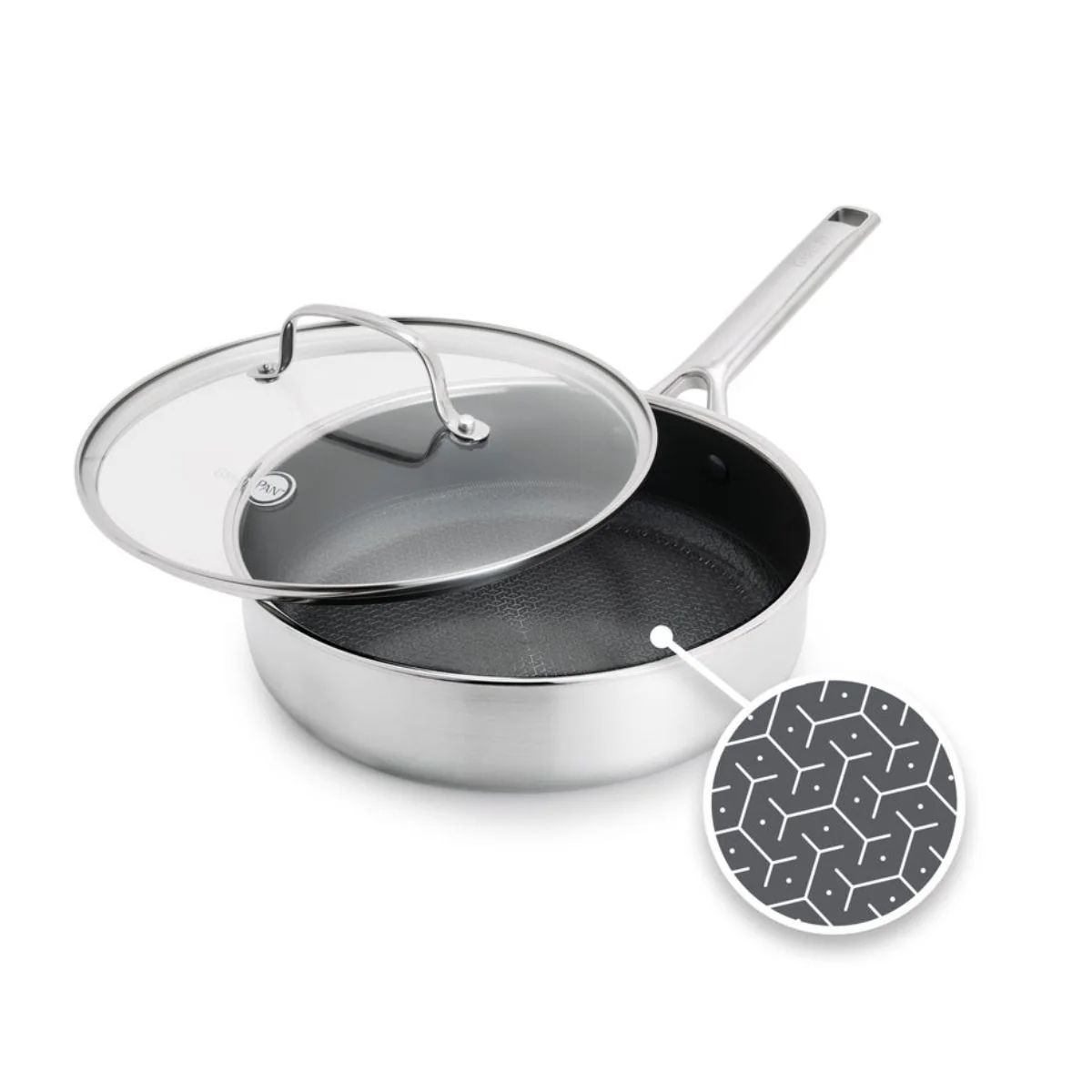 Apex<br> Thermobond Hybrid Ceramic Non-stick Saute Pan - 24cm