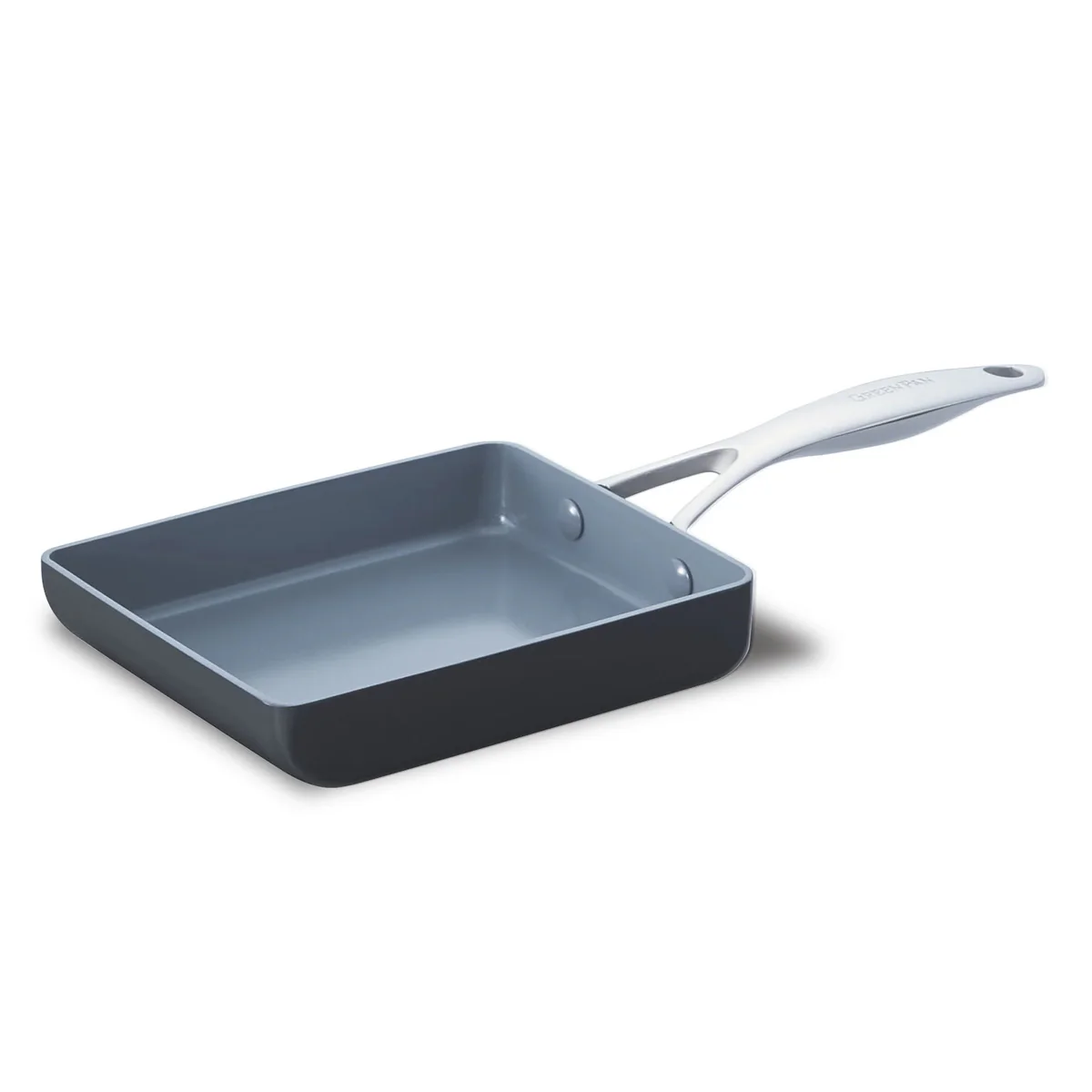 Valencia Pro<br> Rectangular Egg Pan, Grey - 18 X 14cm
